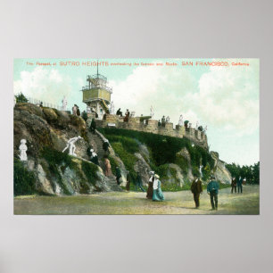 Poster Parapet Sutro Heights