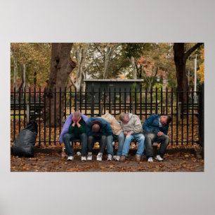Poster Parc de McGolrick - 5 hommes de sommeil