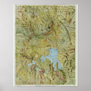 Poster Parc national 2 de Yellowstone