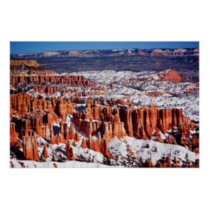 Poster Parc national de canyon de Bryce
