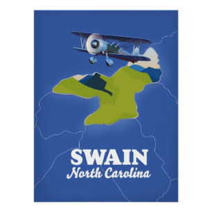 Poster Parc national de Munga-Thirri Birdsville Australie