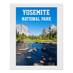 Poster Parc national de Yosemite