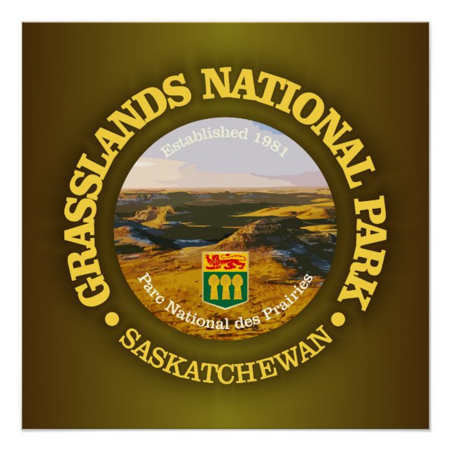 Poster Parc national des Prairies (Devant)