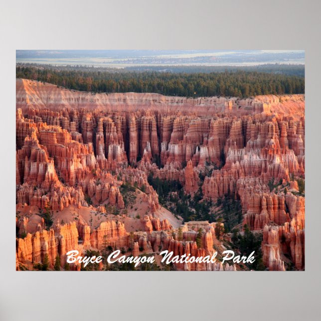 Poster Parc national du Bryce Canyon (Devant)