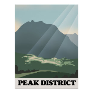 Poster Parc national du Peak District