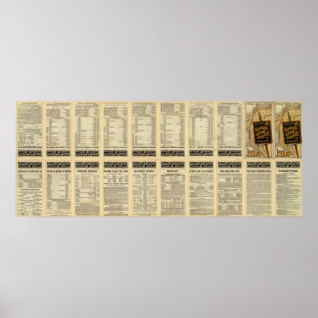 Poster Parcours d'attente de la page de texte (Devant)