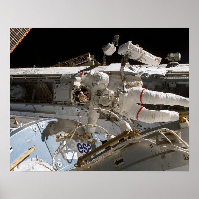 Poster Parcours (STS-122) (Devant)