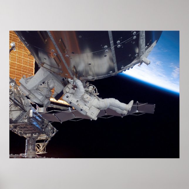 Poster Parcours (STS-123) (Devant)