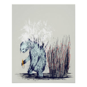 Poster Paresse ivre
