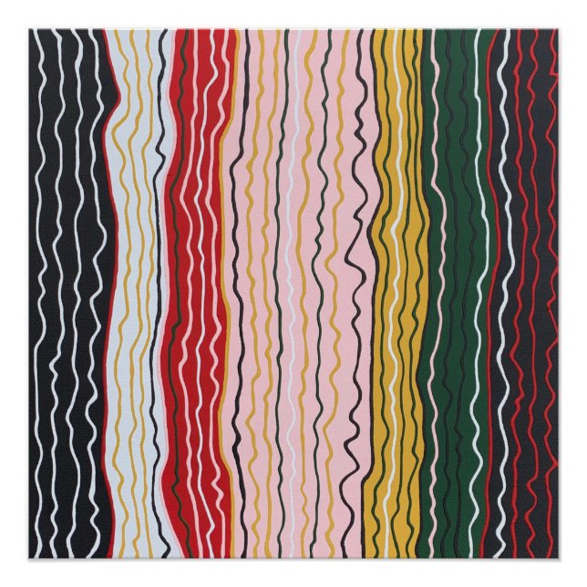 Poster parfait 2 Poster moderne Squigles (Devant)