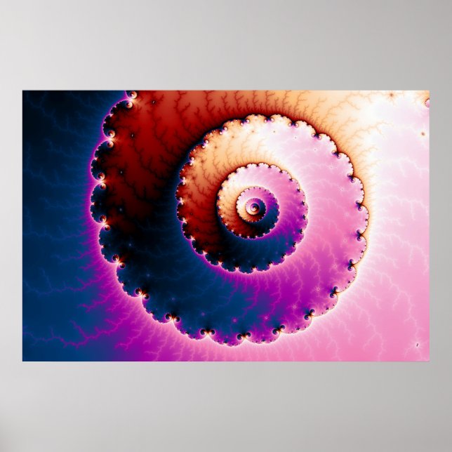 Poster Parfait - Art Fractal (Devant)