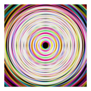 Poster parfait des rayons cosmiques