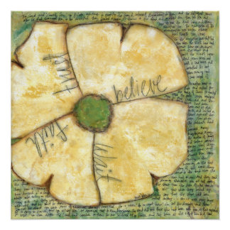 Poster parfait Dogwood 20 x 20