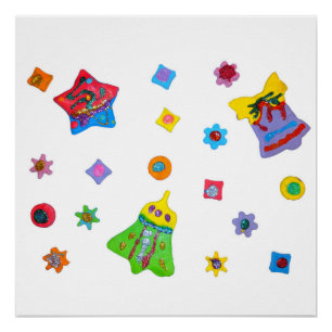 Poster parfait parties scintillant Clay