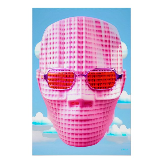 Poster Parfois, il tombe juste d'un ciel bleu (Devant)
