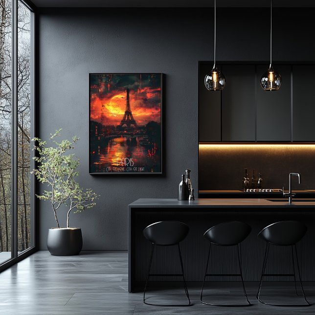 Poster París: Ciudad de Amor y Luz (Créateur téléchargé)