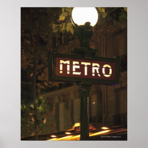 Poster Paris, France.