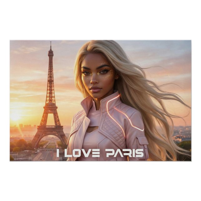 POSTER PARIS - FRANCE (Devant)