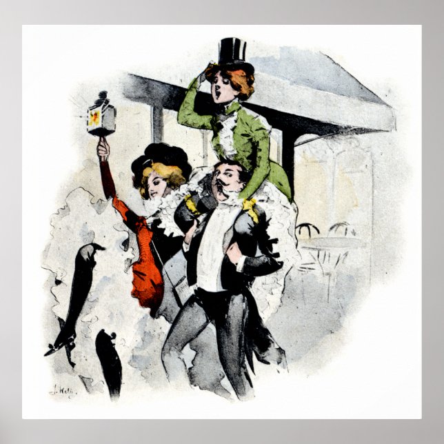 Poster Paris Nightlife n° 4 (Devant)