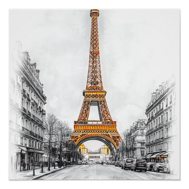 Poster Parisian Icon (Devant)