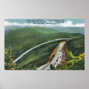 Poster Parking, Hwy commémoratif, Esther Mt