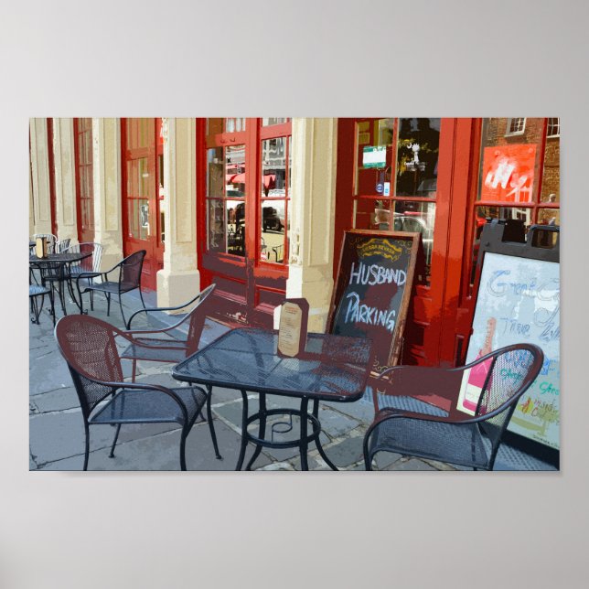 Poster Parking pour mari à Charleston (Devant)