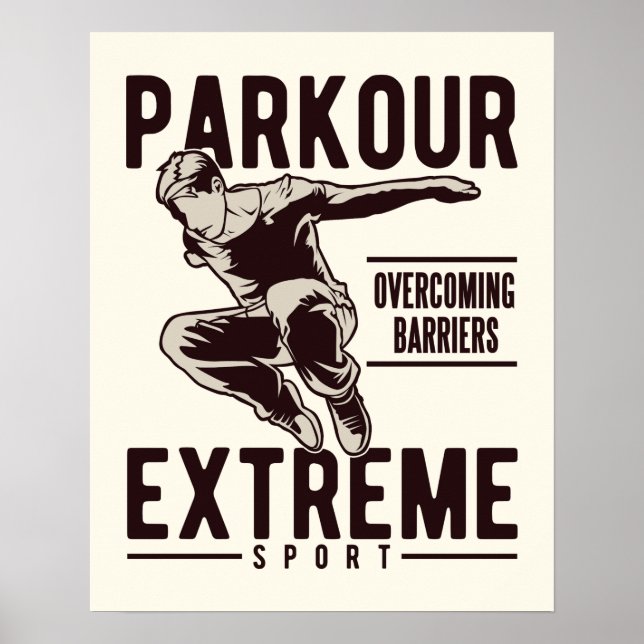 poster PARKOUR (Devant)