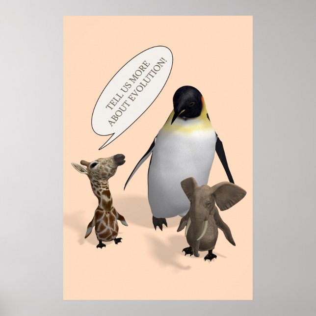 Poster Parlons de l'évolution (Devant)