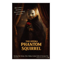 Parodie de l'Opéra Fantôme Écureuil