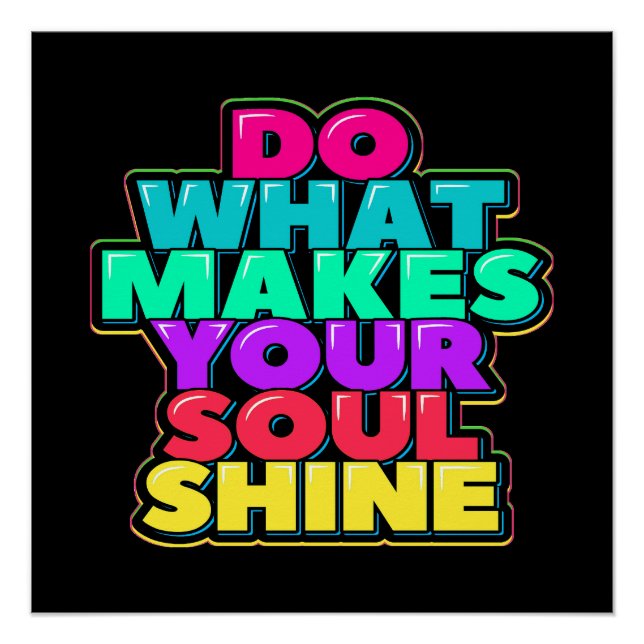 Poster Paroles de sagesse amusante (Devant)