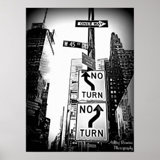 Poster Pas de retour en arrière