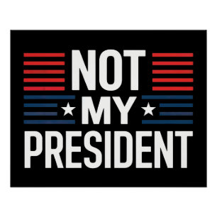 Poster Pas Mon Président