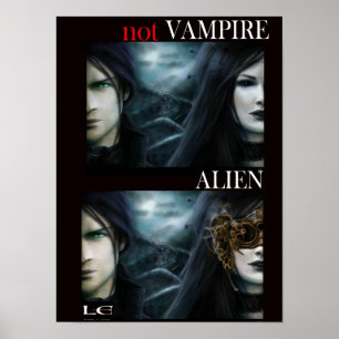 Poster Pas vampire : Alien (affiche)