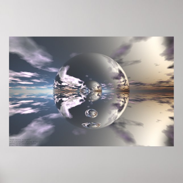 Poster Pas vraiment infini (Devant)