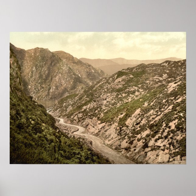 Poster Pass de Ballaghbema, comté Kerry (Devant)