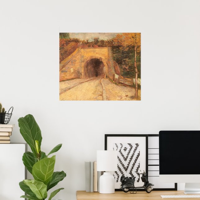 Poster Passage inférieur de chaussée, Viaduc par Vincent  (Bureau à domicile)