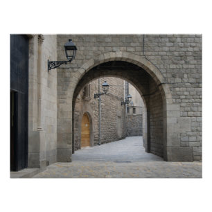 Poster Passage scandinave de la Porte de Barcelone