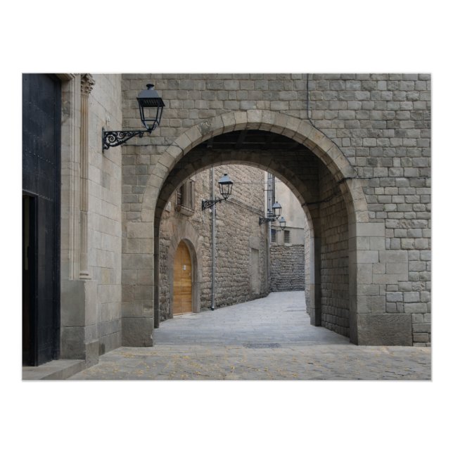 Poster Passage scandinave de la Porte de Barcelone (Devant)