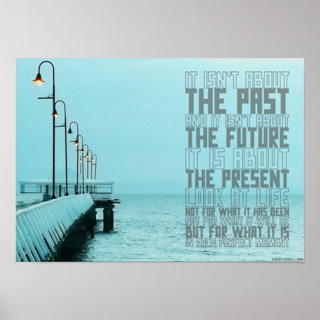 Poster Passé, présent, futur - Couleur (Devant)