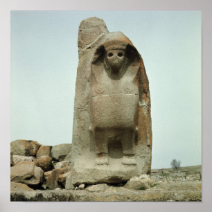 Poster Passerelle avec Sphinx sculpté