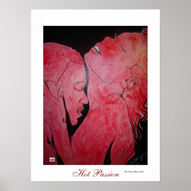 Poster Passion chaude (Devant)