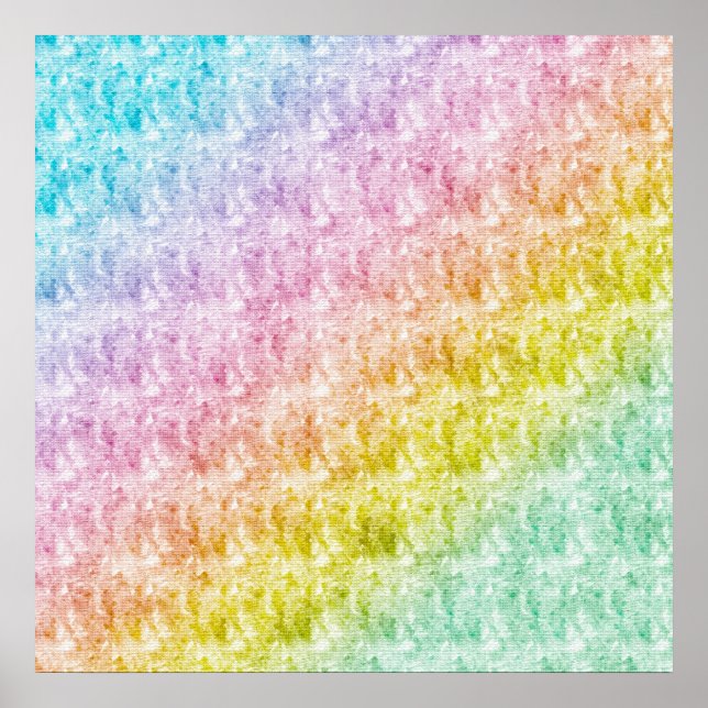 Poster Pastel Rainbow (Devant)