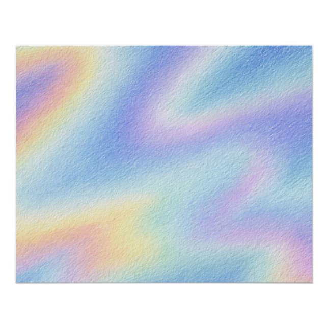 Poster Pastel Sky Drift (Devant)