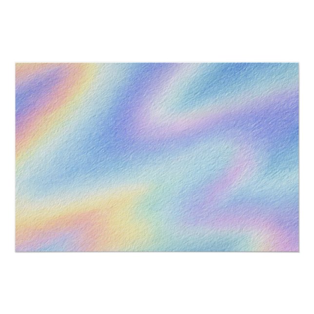 Poster Pastel Sky Drift (Devant)