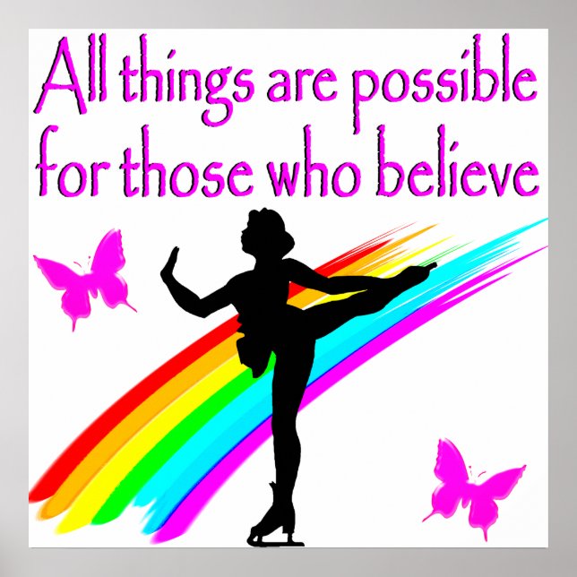 POSTER PATINAGE FIGURÉ FABULEUX (Devant)