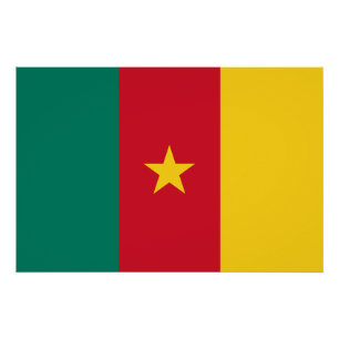 Poster Patriotic Cameroon