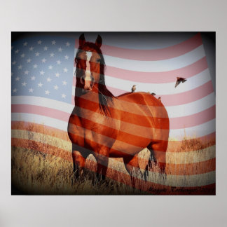 Poster patriotique honorable (sans police de carac