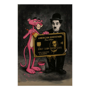 Poster Patron Edition in Black & Pink