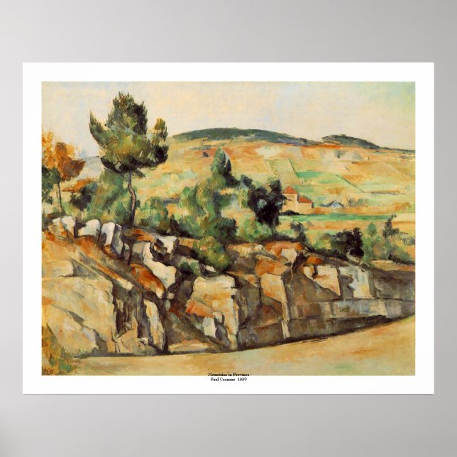 Poster Paul Cezanne (Devant)