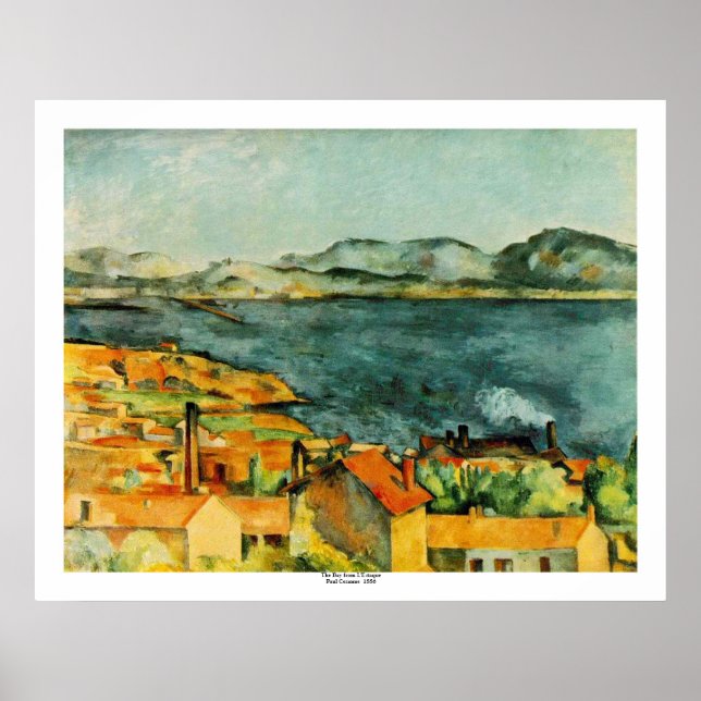 Poster Paul Cezanne (Devant)